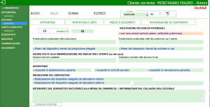 clienti dichiarazione ce occhiali