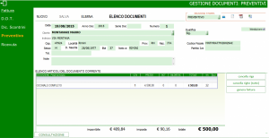 documenti preventivo