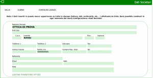 intestatario licenza